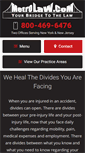 Mobile Screenshot of metrolaw.com